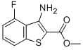 structure of CAS# 144899-95-6, Methyl 3-Amino-4-Fluoro-1-Benzothiophene-2-Carboxylate;Methyl 3-Amino-4-Fluoro-Benzothiophene-2-Carboxylate;3-Amino-4-Fluoro-2-Benzothiophenecarboxylic Acid Methyl Ester;3-Amino-4-Fluoro-Benzothiophene-2-Carboxylic Acid Methyl Ester