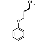 structure of CAS# 14503-58-3, (2-Buten-1-Yloxy)Benzene