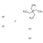 structure of CAS# 145826-81-9, N,N,N-Triethylethanaminium Fluoride Hydrofluoride (1:1:4);Tetraethylammonium Fluoride Tetrahydrofluoride
