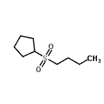 CAS 登录号：14633-49-9， (丁基磺酰基)环戊烷
