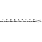 CAS#: 146340-00-3， (2E,6E,10E,14E,18E,22E,26E,30E)-3,7,11,15,19,23,27,31,35-Nonamethyl-2,6,10,14,18,22,26,30,34-Hexatriacontanonaen-1-Yl Trihydrogen Diphosphate