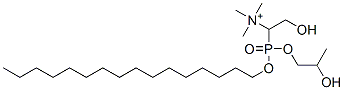 CAS#: 146403-33-0， [1-(Hexadecoxy-(2-Hydroxypropoxy)Phosphoryl)-2-Hydroxyethyl]-Trimethylazanium