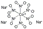 structure of CAS# 14649-73-1, Sodium Cobaltinitrite;Cobaltic Trisodium Hexanitrite;Cobaltate(3-), Hexakis(Nitrito-O)-, Trisodium, (Oc-6-11)-;Cobaltate(3-), Hexanitrito-, Trisodium
