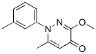 CAS#: 146824-86-4， 3-Methoxy-6-Methyl-1-(3-Methylphenyl)Pyridazin-4-One