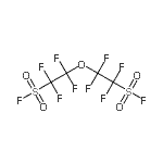 结构式 CAS# 146829-79-0, 2,2'-氧基二(四氟乙烷磺酰氟)
