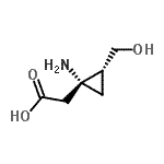CAS#: 147459-03-8， [(1R,2R)-1-Amino-2-(Hydroxymethyl)Cyclopropyl]Acetic Acid