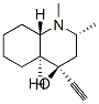 CAS#: 14788-65-9， (2R,4R,4aS,8aS)-rel-4-Ethynyldecahydro-1,2-dimethyl-4-Quinolinol