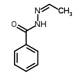 CAS 登录号：14850-80-7， N'-[(1Z)-亚乙基]苯甲酰肼