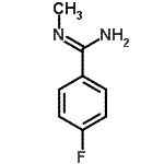 CAS 登录号：149742-97-2， 4-氟-N'-甲基苯甲脒
