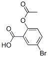 结构式 CAS# 1503-53-3, 乙酰基-5-溴水杨酸