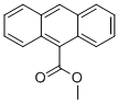 structure of CAS# 1504-39-8, 9-Anthroic acid methyl ester;9-Anthracenecarboxylic Acid Methyl Ester;Anthracene-9-Carboxylic Acid Methyl Ester;Zinc00400397