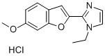 CAS#: 150985-52-7， 1-Ethyl-2-(6-Methoxy-1-Benzofuran-2-Yl)Imidazole Hydrochloride