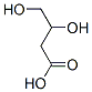 structure of CAS# 1518-61-2, 3,4-Dihydroxybutanoic Acid;3,4-Dihydroxybutyric Acid;Butanoic Acid, 3,4-Dihydroxy-;2-Deoxytetronic Acid