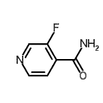 结构式 CAS# 152126-30-2, 3-氟异烟酰胺