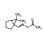 CAS 登录号：152252-68-1， 1-({(E)-[(6,6-二甲基双环[3.1.0]己-1-基)亚甲基]氨基}氧基)乙酮