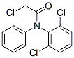 结构式 CAS# 15308-01-7, 2-氯-N-(2,6-二氯苯基)-N-苯基-乙酰胺