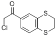 结构式 CAS# 153275-57-1, 2-氯-1-(2,3-二氢-1,4-苯并二噻英-6-基)-乙酮