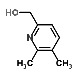 CAS 登录号：153646-65-2， (5,6-二甲基-2-吡啶基)甲醇