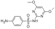 CAS 登录号：155-91-9， 磺胺间二甲氧基嘧啶