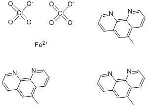 CAS#: 15526-61-1， 5-Methyl-1,10-Phenanthroline Ferrous Perchlorate