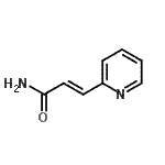 CAS 登录号：155375-22-7， (2E)-3-(2-吡啶基)丙烯酰胺