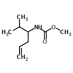CAS#: 156207-32-8， Methyl N-(1-Isopropylbut-3-Enyl)Carbamate