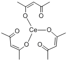 structure of CAS# 15653-01-7, Cerium Acetyl Acetonate;Cerium(+3) Cation;(Z)-4-Ketopent-2-En-2-Olate;Tris(Pentane-2,4-Dionato-O,O')Cerium