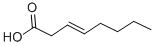 structure of CAS# 1577-19-1, 3-Octenoic Acid;Oct-3-Enoic Acid;3E-Octenoic Acid;Lmfa01030020