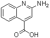 structure of CAS# 157915-68-9, 2-Amino-4-Quinolinecarboxylic Acid;2-Amino-quinoline-4-carboxylic acid;2-AMINO-QUINOLINE-4-CARBOXYLICACID;4-Quinolinecarboxylicacid,2-amino-