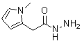 结构式 CAS# 158144-17-3, 2-(1-甲基-1H-吡咯-2-基)乙酰肼