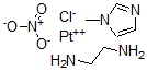 CAS#: 158366-92-8， Chloro(ethylenediamine)(1-methylimidazole)platinum(II)