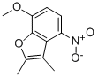 CAS#: 15868-62-9， 7-Methoxy-2,3-Dimethyl-4-Nitro-Benzofuran
