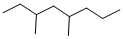 结构式 CAS# 15869-93-9, 3,5-二甲基辛烷