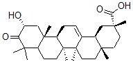 CAS#: 159359-62-3， (2R,4aS,6aR,6aS,6bR,11R,12aR,14bS)-11-Hydroxy-2,4a,6a,6b,9,9,12a-Heptamethyl-10-Oxo-3,4,5,6,6a,7,8,8a,11,12,13,14b-Dodecahydro-1H-Picene-2-Carboxylic Acid