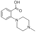 structure of CAS# 159589-70-5, 2-(4-Methyl-1-Piperazinyl)-Benzoic Acid;2-(4-Methylpiperazin-1-Yl)Benzoic Acid 97%;2-(4-METHYL-PIPERAZIN-1-YL)-BENZOIC ACID;1-(2-Carboxyphenyl)-4-Methylpiperazine