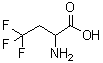 structure of CAS# 15959-93-0, 2-Amino-4,4,4-Trifluoro-Butanoic Acid;2-AMINO-4,4,4-TRIFLUORO-N-BUTYRIC ACID HYDROCHLORIDE;2-Amino-4,4,4-Trifluorobutanoic Acid Hydrochloride;2-AMINO-4,4,4-TRIFLUOROBUTYRIC ACID HYDROCHLORIDE