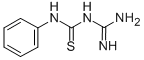 structure of CAS# 15989-47-6, 1-Phenyl-3-Guanylthiourea;1-(Diaminomethylene)-3-Phenyl-Thiourea;1-(Diaminomethylene)-3-Phenylthiourea;1-(Diaminomethylidene)-3-Phenyl-Thiourea