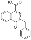 结构式 CAS# 16015-49-9, 3-苄基-4-氧代-3,4-二氢-酞嗪-1-羧酸