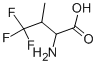 structure of CAS# 16063-79-9, 4,4,4-Trifluoro-Valine;2-Amino-4,4,4-Trifluoro-3-Methyl-Butanoic Acid;2-Amino-4,4,4-Trifluoro-3-Methyl-Butyric Acid;Nsc90439