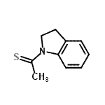 CAS 登录号：16078-31-2， 1-(2,3-二氢-1H-吲哚-1-基)乙硫酮