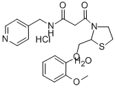 CAS#: 161364-77-8， 3-[2-[(2-Methoxyphenoxy)Methyl]-1,3-Thiazolidin-3-Yl]-3-Oxo-N-(Pyridin-4-Ylmethyl)Propanamide Hydrochloride