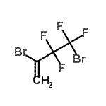 structure of CAS# 161958-58-3, 2,4-Dibromo-3,3,4,4-Tetrafluoro-1-Butene;2,4-Dibromo-3,3,4,4-tetrafluorobut-1-ene 97%;2,4-Dibromo-3,3,4,4-tetrafluorobutene-1;MFCD00077498