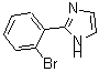 structure of CAS# 162356-38-9, 2-(2-Bromophenyl)-1H-Imidazole;1H-Imidazole, 2-(2-Bromophenyl)-;2-(2-BROMO-PHENYL)-1H-IMIDAZOLE;2-(2-Bromophenyl)Imidazole