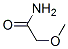 structure of CAS# 16332-06-2, 2-Methoxy-Acetamide;2-Methoxyethanamide;Acetamide, 2-Methoxy-;Nsc91483