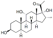 CAS#: 1635-20-7， 3beta,11alpha,17-Trihydroxy-16alpha-Methyl-5alpha-Pregnan-20-One