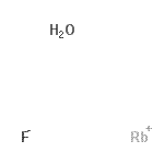 structure of CAS# 16422-67-6, Rubidium Fluoride Hydrate (1:1:1);RUBIDIUM FLUORIDE HYDRATE