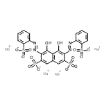 structure of CAS# 164581-28-6, Tetrasodium 4,5-Dihydroxy-3,6-Bis[(2-Sulfonatophenyl)Azo]Naphthalene-2,7-Disulfonate;2,7-Bis(2-sulfophenylazo)chromotropic acid tetrasodium salt;3,6-Bis(2<wbr>-sulfophe<wbr>nylazo)-4<wbr>,5-dihydr<wbr>oxy-2,7-n<wbr>aphthalen<wbr>edisulfon<wbr>ic acid t<wbr>etrasodiu<wbr>m salt;3,6-bis(o<wbr>-sulphoph<wbr>enylazo)-<wbr>4,5-dihyd<wbr>roxynapht<wbr>halene-2,<wbr>7-disulph<wbr>onic acid