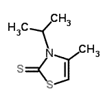 CAS 登录号：16486-32-1， 3-异丙基-4-甲基-1,3-噻唑-2(3H)-硫酮
