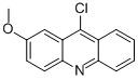 structure of CAS# 16492-13-0, 9-Chloro-2-Methoxy-Acridine;9-Chloro-2-Methoxyacridine 97%;9-CHLORO-2-METHOXYACRIDINE