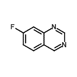 CAS 登录号：16499-45-9， 7-氟喹唑啉